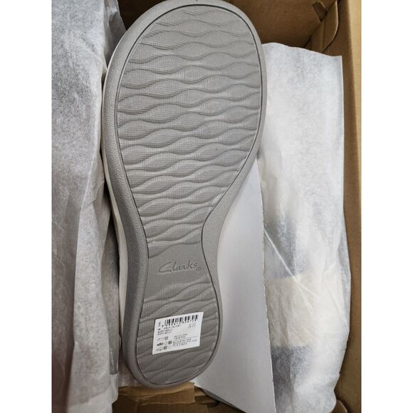 Clarks Cloudsteppers Arla Jacory Sandals Women's size 10 wide Soft Gold - Picture 5 of 8